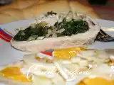 Ricetta Rotolo di tacchino con spinaci, pinoli e gorgonzola
