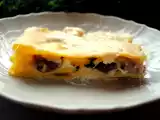 Ricetta Lasagna con funghi, provola e salsiccia