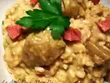 Ricetta Risotto ai carciofi, funghi e cotechino