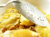 Ricetta Ravioli con salsa di noci e gorgonzola