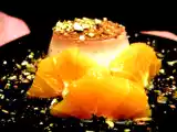 Ricetta Panna cotta caramellata all'arancia e pistacchi