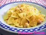 Ricetta Farfalle con pancetta e crema di carote