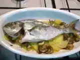 Ricetta Orata al forno con patate e carciofi