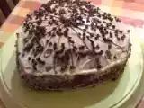 Ricetta Torta al cioccolato farcita con crema al caffe'