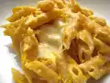 Ricetta Penne integrali al forno con crema di zucca al latte e scamorza affumicata