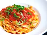 Ricetta Tagliatelle al pomodoro: ricetta col bimby
