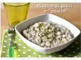 Ricetta Risotto di porri e pastin