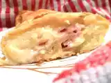 Ricetta Strudel salato con patate, speck e scamorza