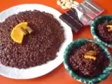 Ricetta Riso nero? cioccolato, mandorle e cannella!