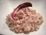 Ricetta Risotto al radicchio tardivo e salsiccia