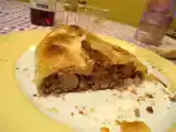 Ricetta Strudel di radicchio con fonduta di asiago....