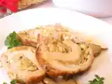 Ricetta Arrosto di tacchino con ripieno di pere e pinoli