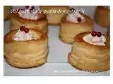 Ricetta Vol au vent con spuma di mortadella e pepe rosa