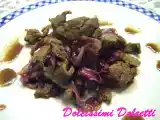 Ricetta Fettine all'aceto balsamico e radicchio