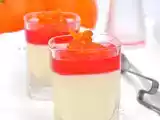Ricetta Panna cotta all'arancia con gelatina di campari