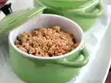Ricetta Crumble di ceci e cavolo romano alle nocciole