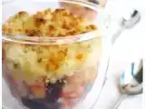 Ricetta Crumble di mele e prugne al burro salato
