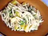 Ricetta Pasta con zucchine, patate e stracchino