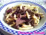 Ricetta Strozzapreti con salsiccia e radicchio