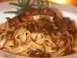 Ricetta Tagliatelle al sugo d?anatra profumate al rosmarino di dolcipensieri