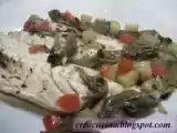Ricetta Branzino al cartoccio con carciofi e patate