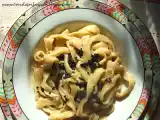 Ricetta Pasta con crema di tartufo e funghi porcini