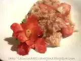 Ricetta Risotto fragole e spumante con mantecatura di burro all arancia