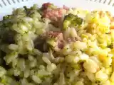 Ricetta Risotto salsiccia e broccoli