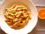 Ricetta Penne al tonno e succo d'arancia