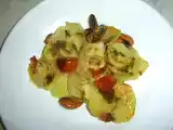 Ricetta Cozze al forno con patate