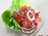 Ricetta Insalata di pomodori, bottarga e cipolla