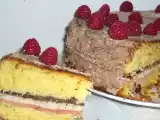 Ricetta Torta multistrato fragola e cioccolato