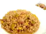 Ricetta Minestra di farro, peperoni e cipolle