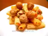 Ricetta Maccheroni al forno con polpette e piselli
