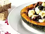 Ricetta Insalata tiepida di zucca al forno con pomodori secchi