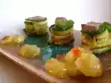 Ricetta Involtini di tonno e zucchine con marmellata di limoni
