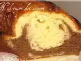 Ricetta Ciambellone variegato al cacao