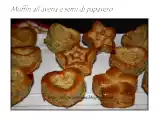 Ricetta Muffin salati con farina d'avena e semi di papavero