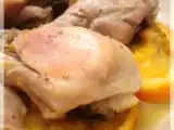 Ricetta Cosce di pollo all'arancia