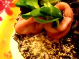 Ricetta Riso al nero con salsa al mango e calamari