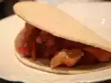Ricetta Piadina con pollo e peperoni