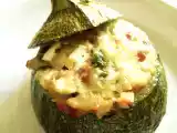 Ricetta Zucchine tonde con ripieno sorpresa.