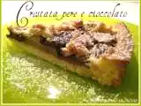 Ricetta Crostata pere e cioccolato