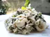 Ricetta Risotto seppie e biete con scorza di limone