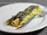 Ricetta Cannelloni agli asparagi e montasio in salsa mornay
