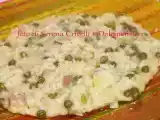 Ricetta Riso, prosciutto e piselli di dolcipensieri