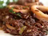 Ricetta Riso rosso di camargue con calamari