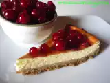 Ricetta Cheescake alla marmellata di ribes