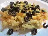 Ricetta Pennette ai pistacchi e olive nere
