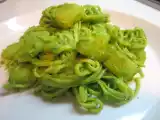 Ricetta Linguine al pesto di rucola e patate